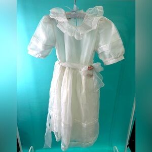 Children’s formal flower girl/christening dress.